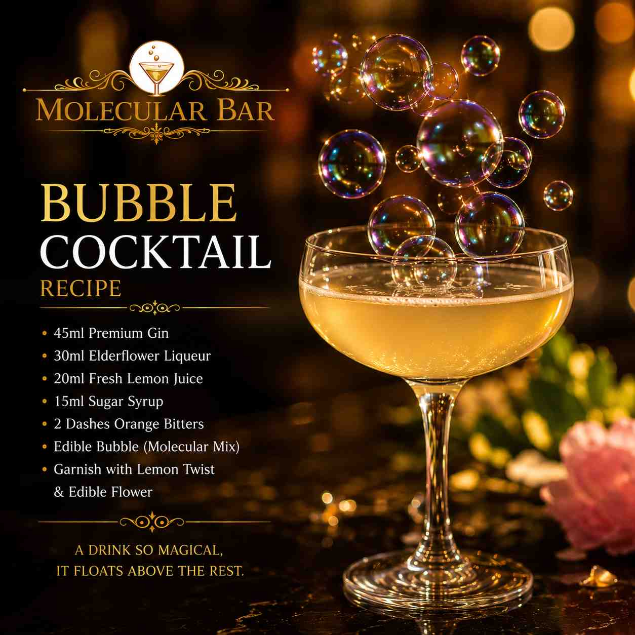 Bubble Cocktail Molecular Delhi bubble cocktail molecular delhi