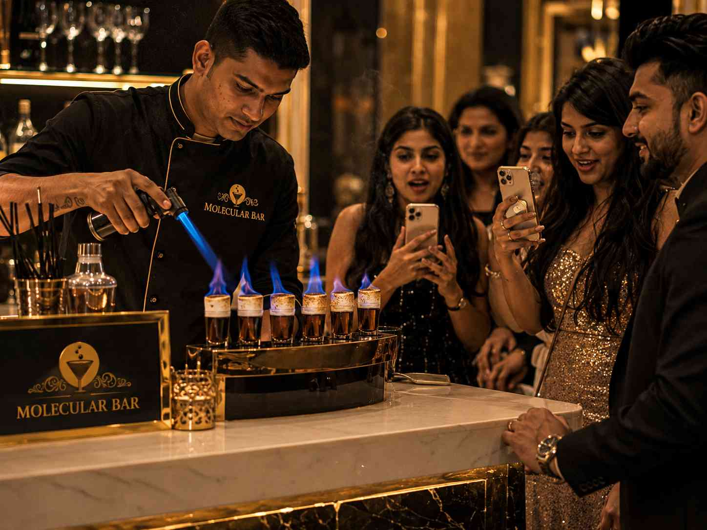 Burning Marshmallow Shots Delhi burning marshmallow shots