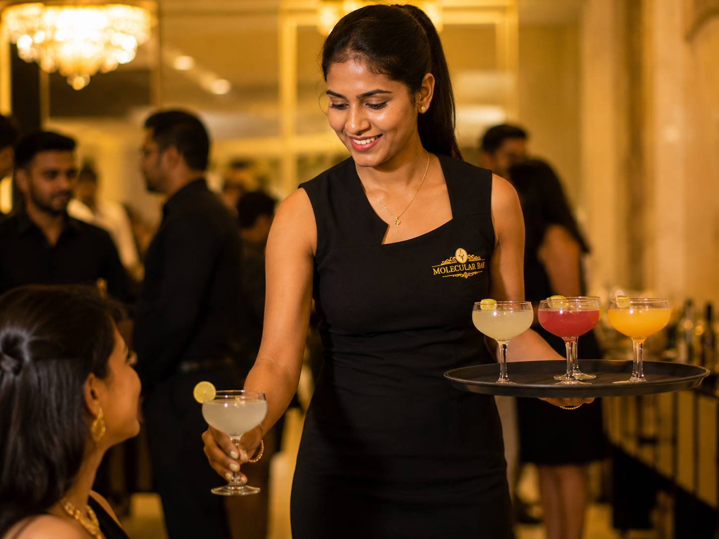 cocktail waitress jobs delhi
