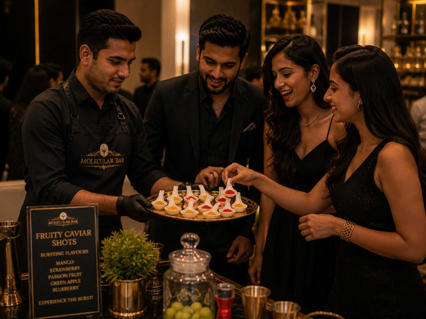 Fruity Caviar Shots Delhi fruity caviar shots