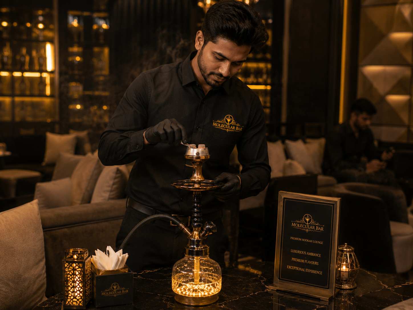 hookah lounge staff jobs delhi