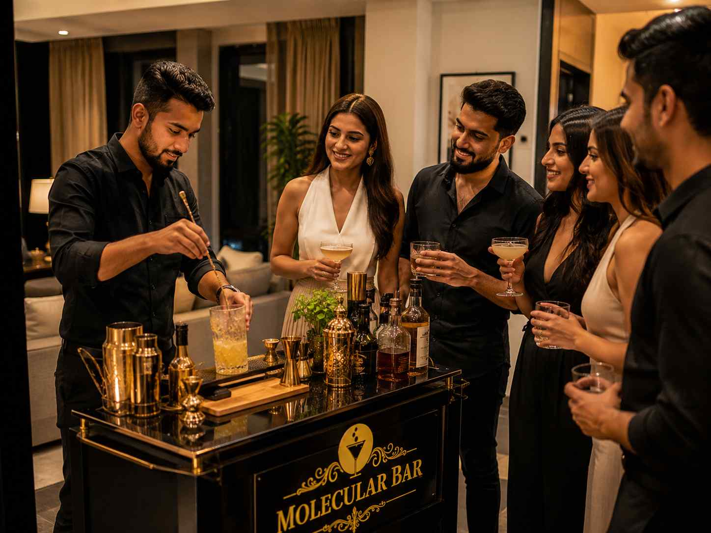house party bartender jobs delhi