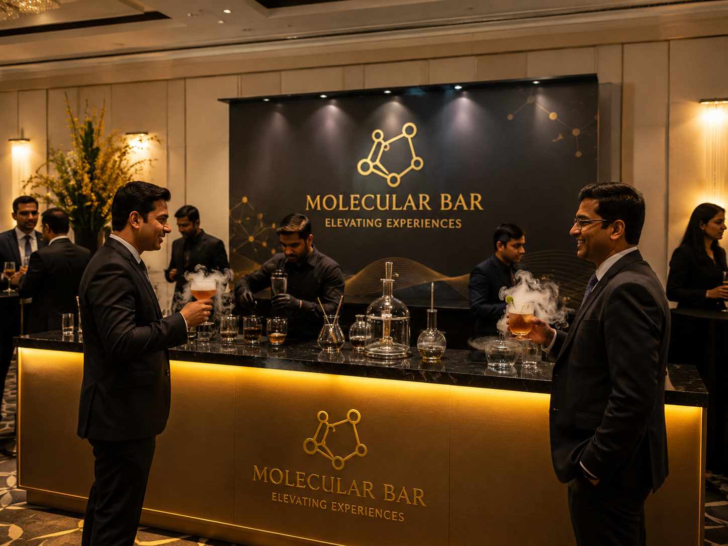 Molecular Bar Corporate Event Delhi molecular bar corporate event delhi